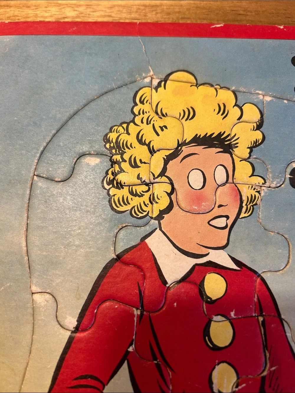 Little Orphan Annie Vintage Puzzle - Dated 1952